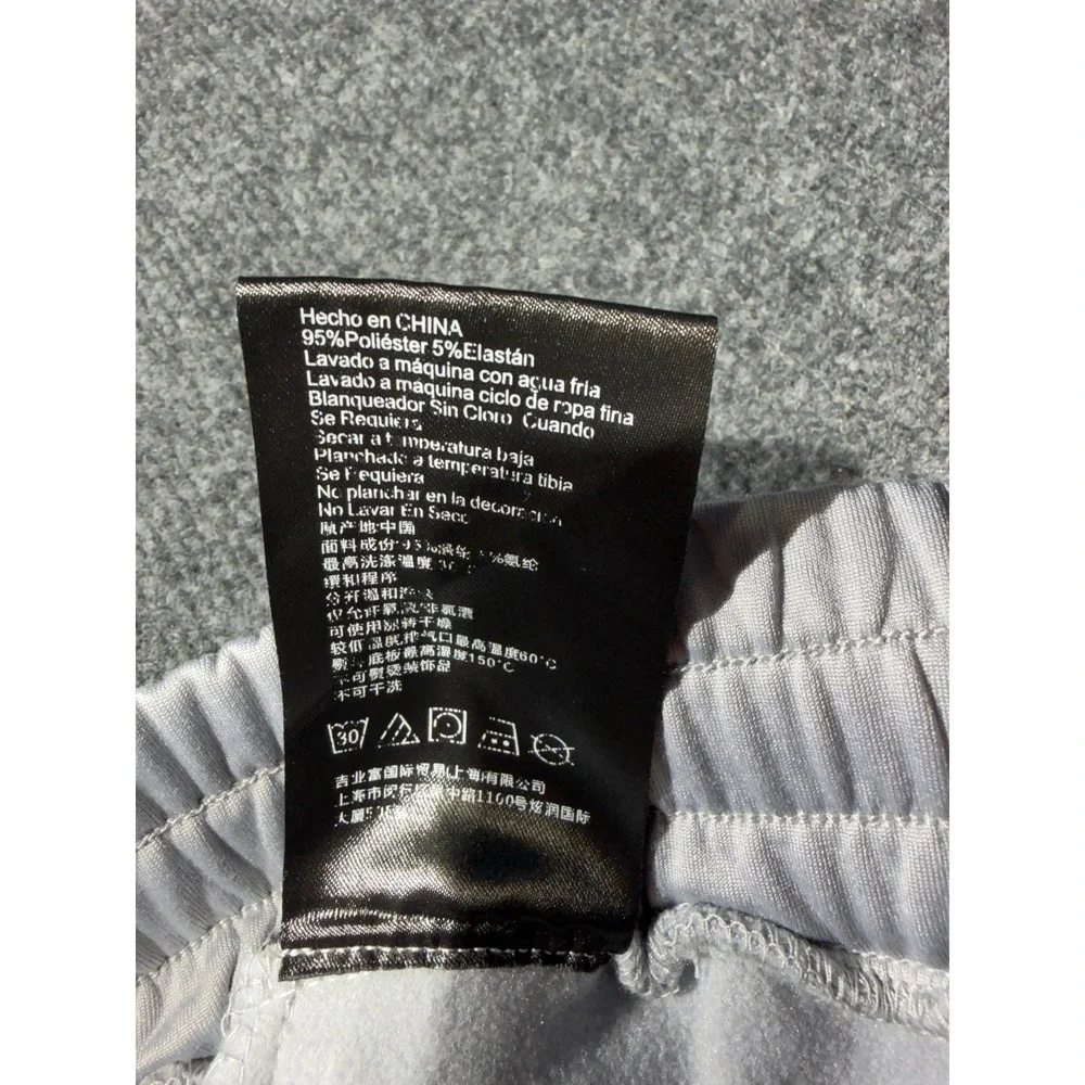 Southpole Micro Fleece Joggers Mens Medium Grey Zipper Pockets Athletic Pants